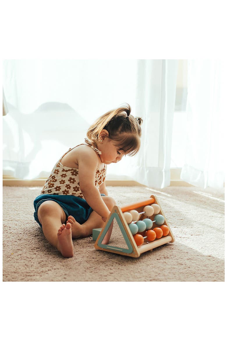 Playful Triangle Activity Game, Alternate, color, WOOD