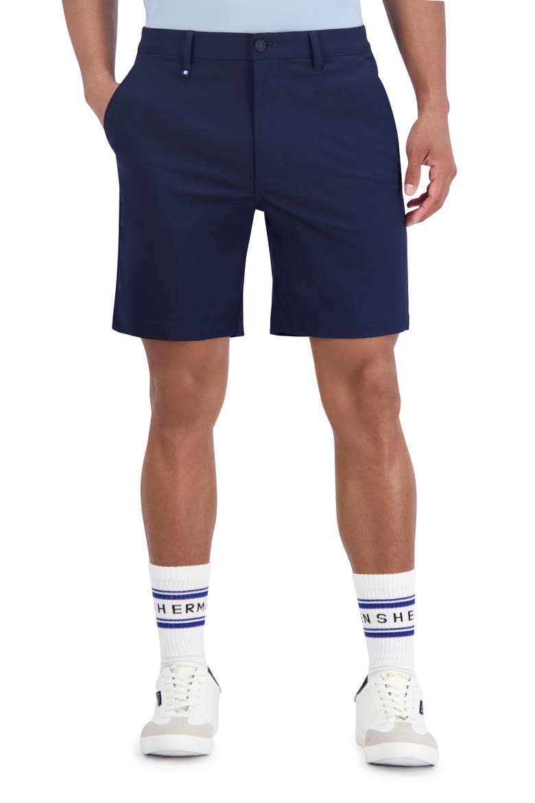 4-Way Stretch Tech Golf Shorts, Main, color, NAVY