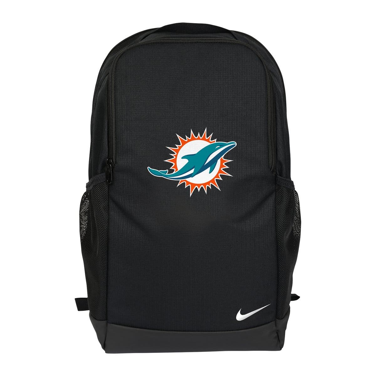 Miami Dolphins Primary Logo Backpack, Alternate, color, Black