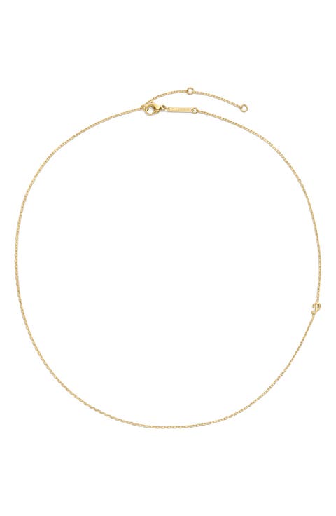 Initial Chain Necklace