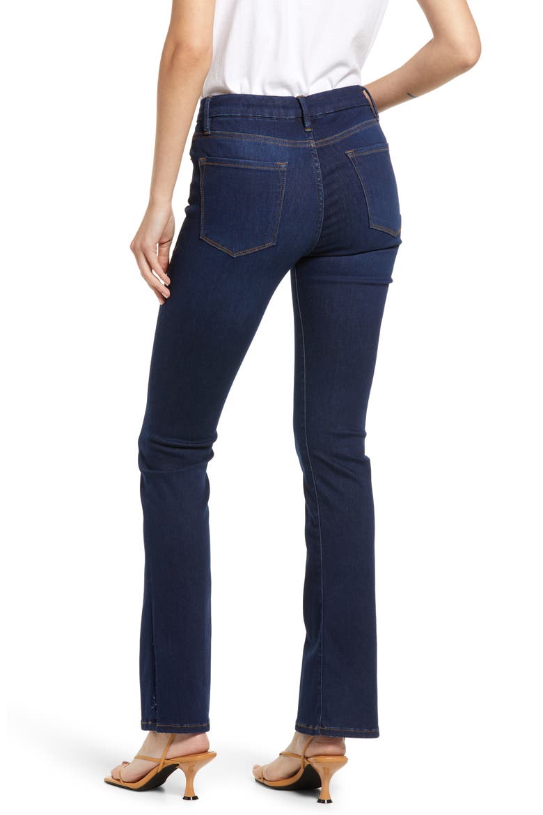 Le Mini Bootcut Jeans, Alternate, color, CLAREMORE SLIT