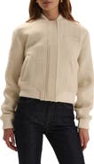 Favorite Daughter The Bouclé Studio Bomber Jacket
