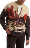 Wrangler Desert Graphic Zip Cardigan
