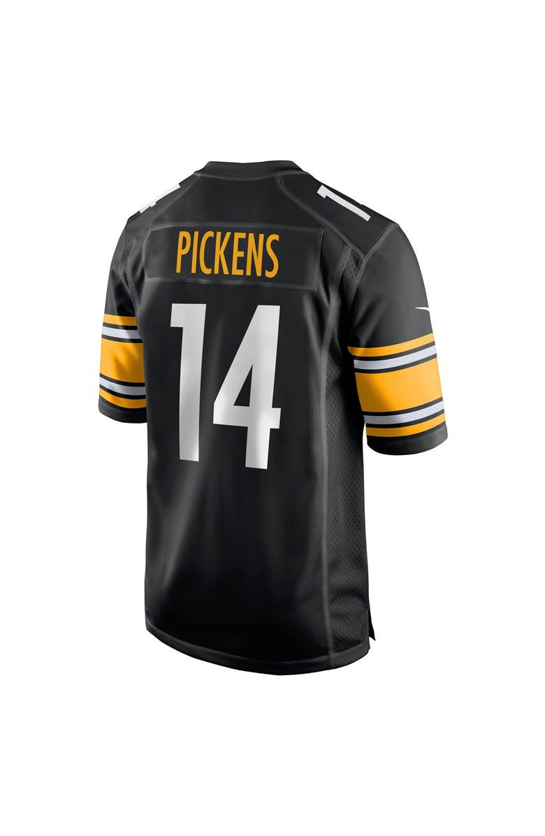 Nike Men's Nike George Pickens Black Pittsburgh Steelers Game Player Jersey, Alternate, color, 