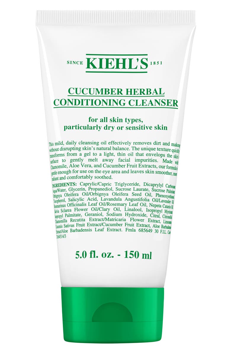 Kiehl's Since 1851 Cucumber Herbal Cleanser, Main, color, 
