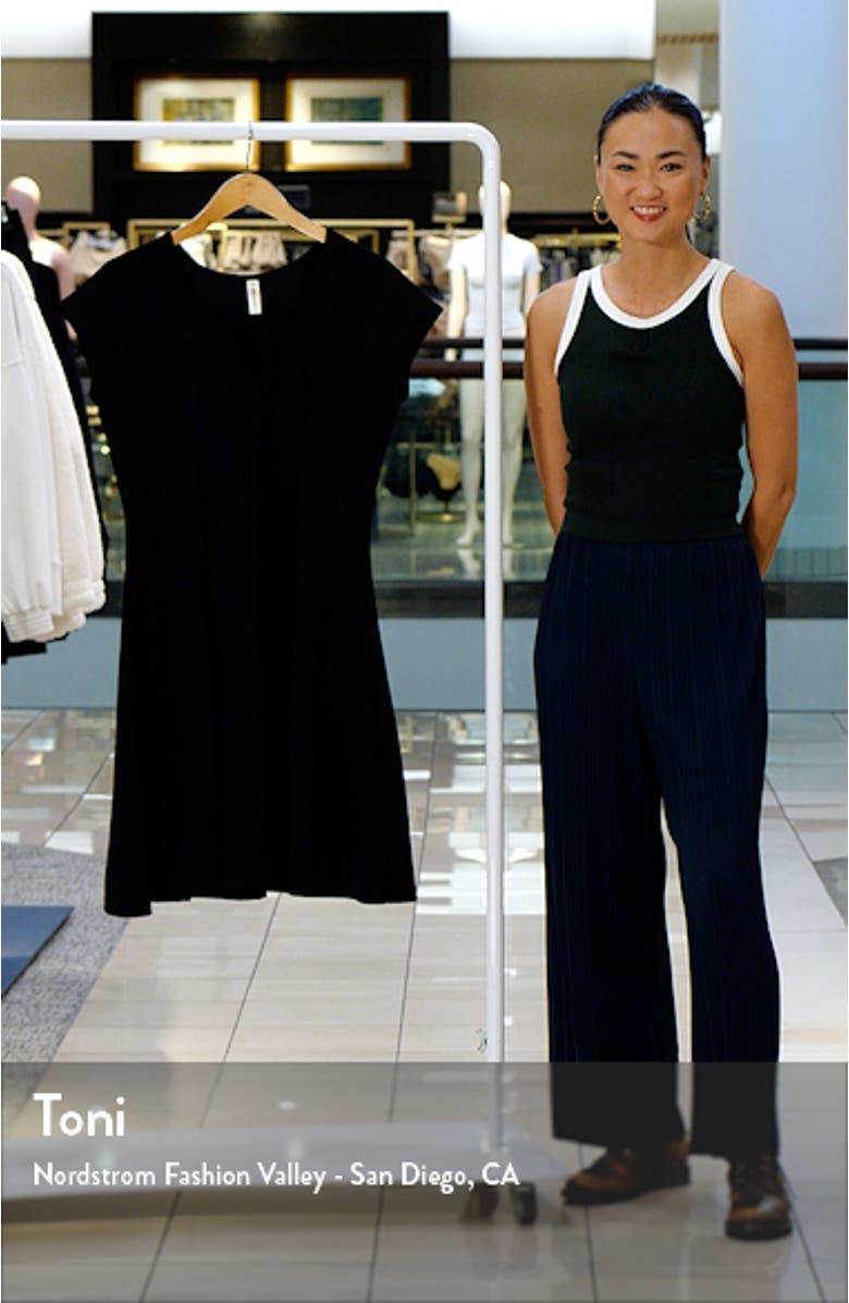 Keyhole Cutout Fit & Flare Dress, sales video thumbnail