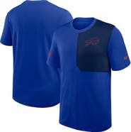 Nike Men's Nike Royal Buffalo Bills Sideline UV Performance Coach Shirt
