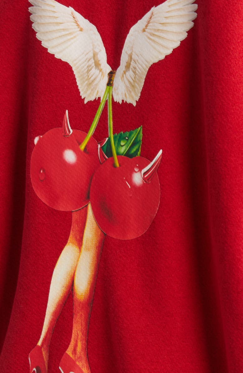 BOYS LIE Cherry Picker Embroidered Graphic Hoodie, Alternate, color, 