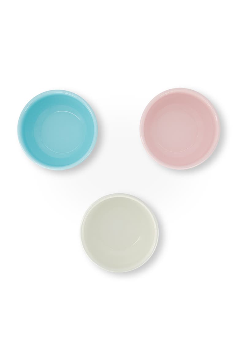 Two Tone Enamel Cereal Bowl - Set of 4, Alternate, color, Royal Blue & Ivory