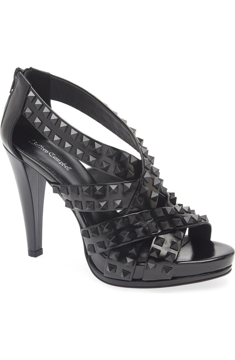 Jeffrey Campbell Ronny Studded Cage Sandal, Main, color,