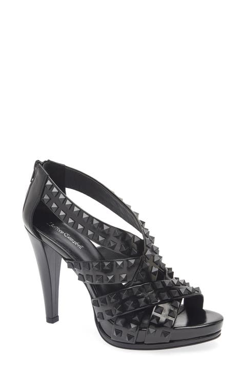 Ronny Studded Cage Sandal (Women)