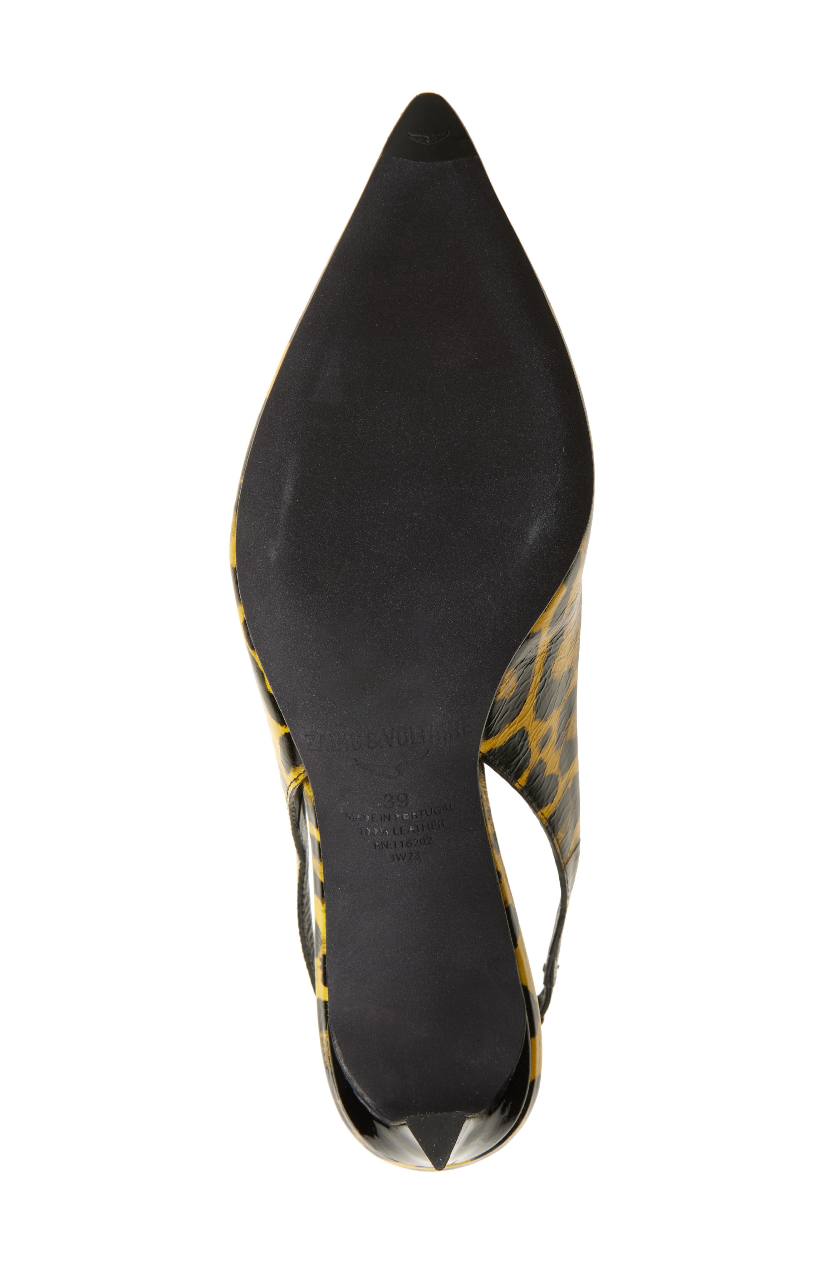 Zadig & Voltaire First Night Slingback Pump, Alternate, color, Holiday