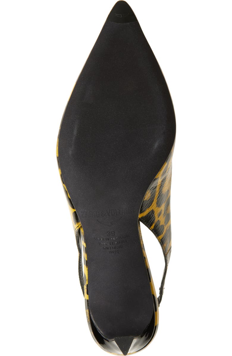 Zadig & Voltaire First Night Slingback Pump, Alternate, color, Holiday