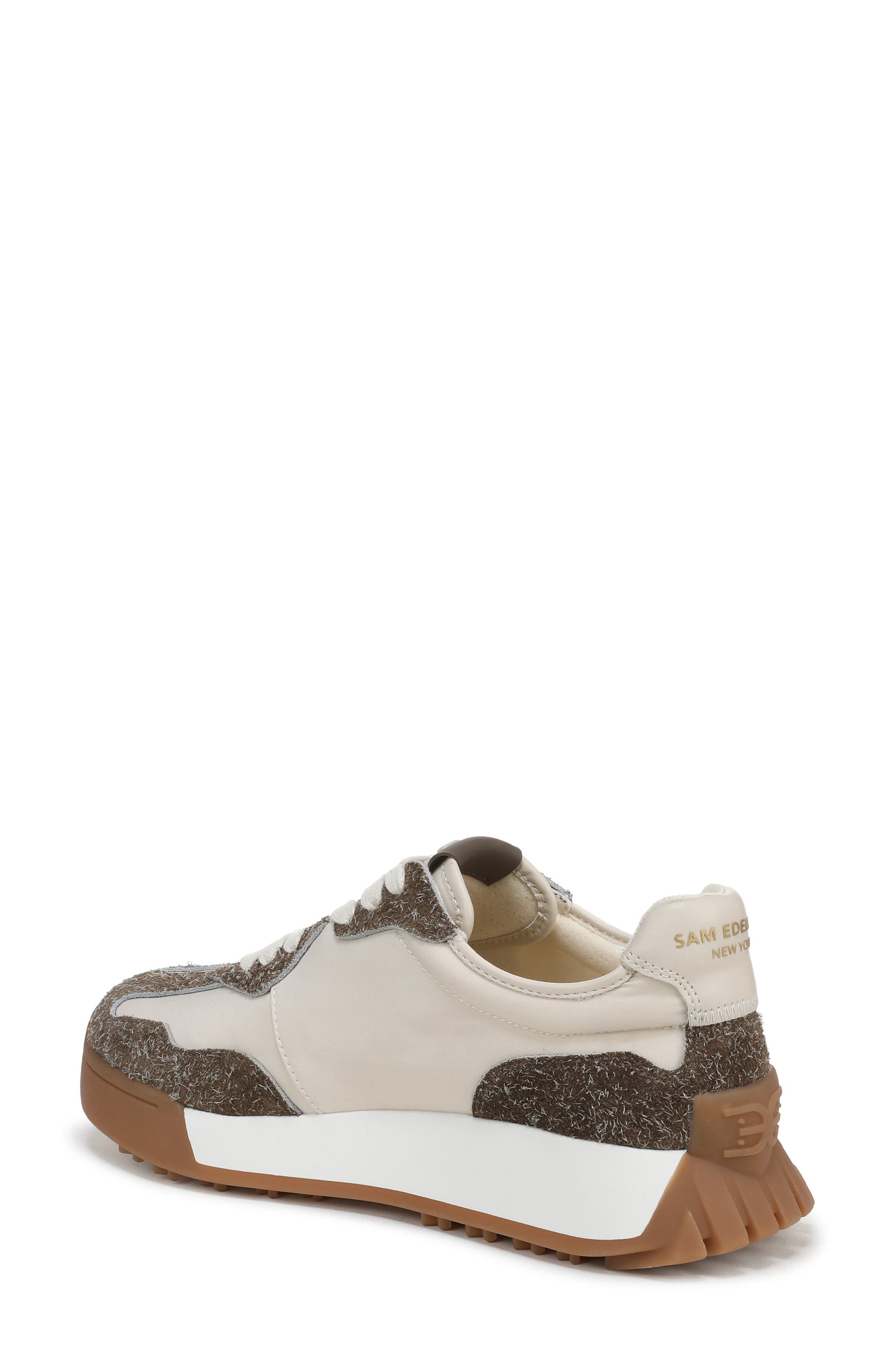 Sam Edelman Langley Sneaker, Alternate, color, Taupe/ Off White