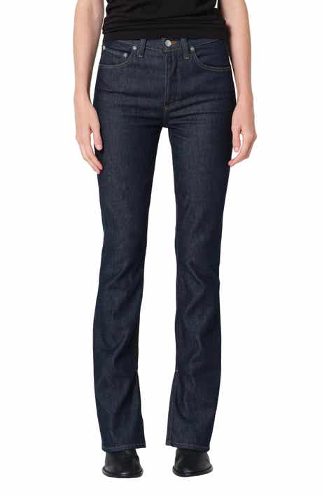 Ingram High Waist Split Hem Skinny Jeans