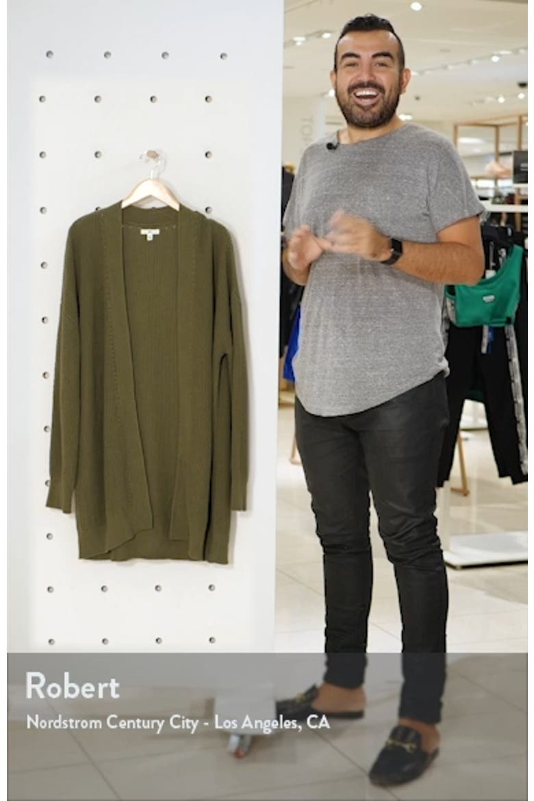 Open Stitch Cardigan video