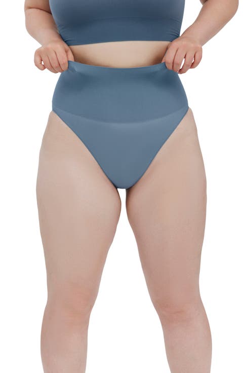Seamless sculpt high-waisted panties