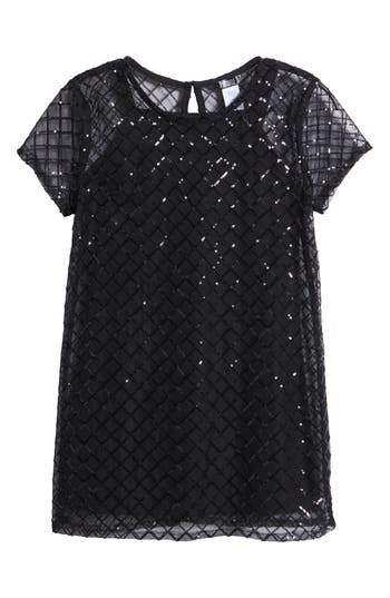 Truce Kids' Sequin Mesh Dress
