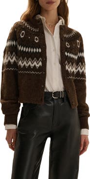 Favorite Daughter The Cropped Chalet Cardigan