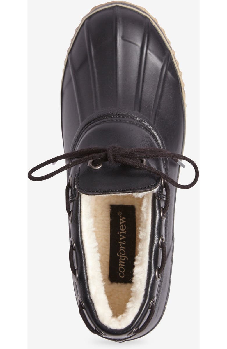 Comfortview The Storm Waterproof Rubber Slip-On, Alternate, color, Black