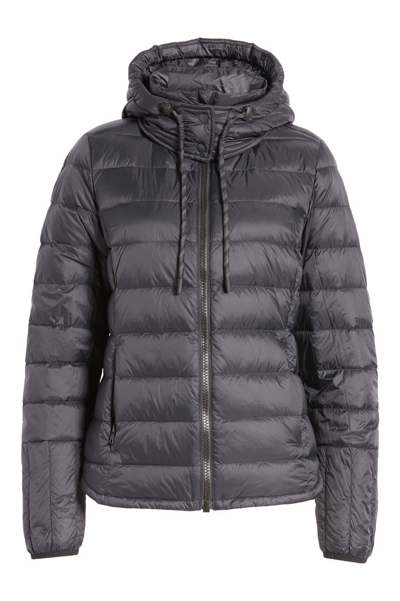 Emeline Water Repellent 550 Fill Power Down Puffer Jacket, Alternate, color, BLACK BEAUTY
