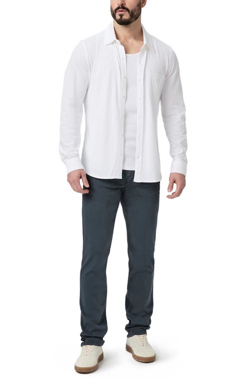 Paige Federal Slim Straight Fit Jeans In Harbor In Harbor