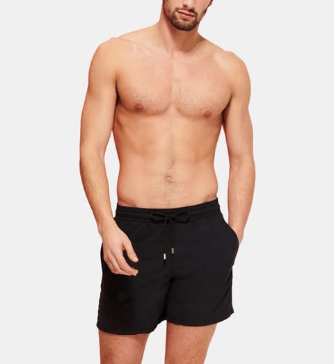 Men's Solid Swim Trunks