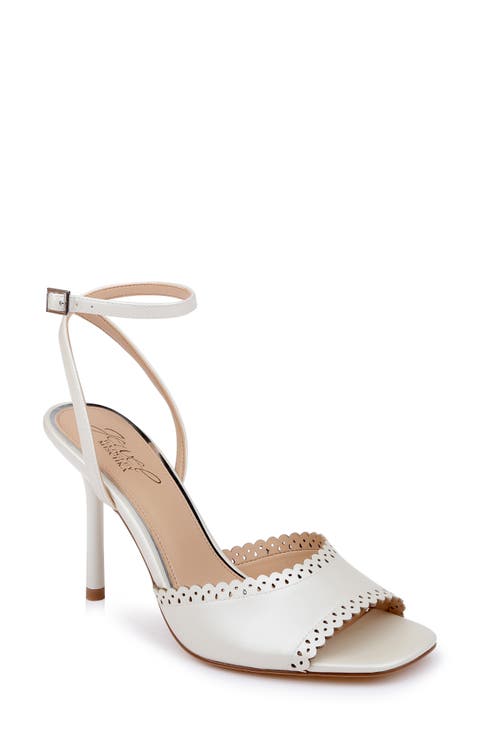 Bradee Faux Leather Ankle Strap Sandal