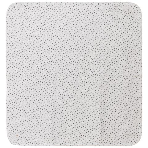 Crinkle Flower Print Knit Blanket (Baby)
