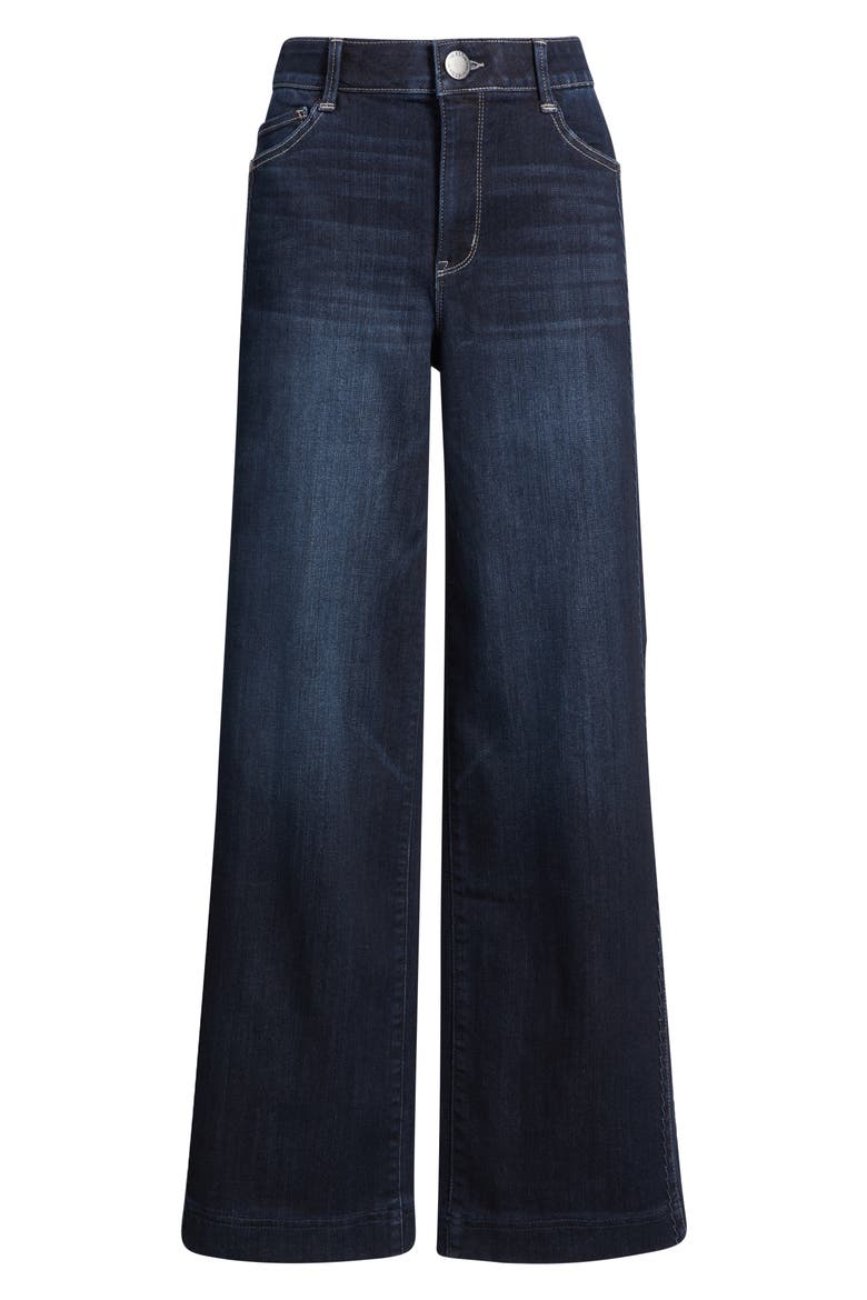 Gracie Skyrise Double Side Seam Wide Leg Jeans, Alternate, color, INDIGO ARTISANAL