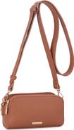 Mali + Lili Clara Small Faux Leather Crossbody Bag