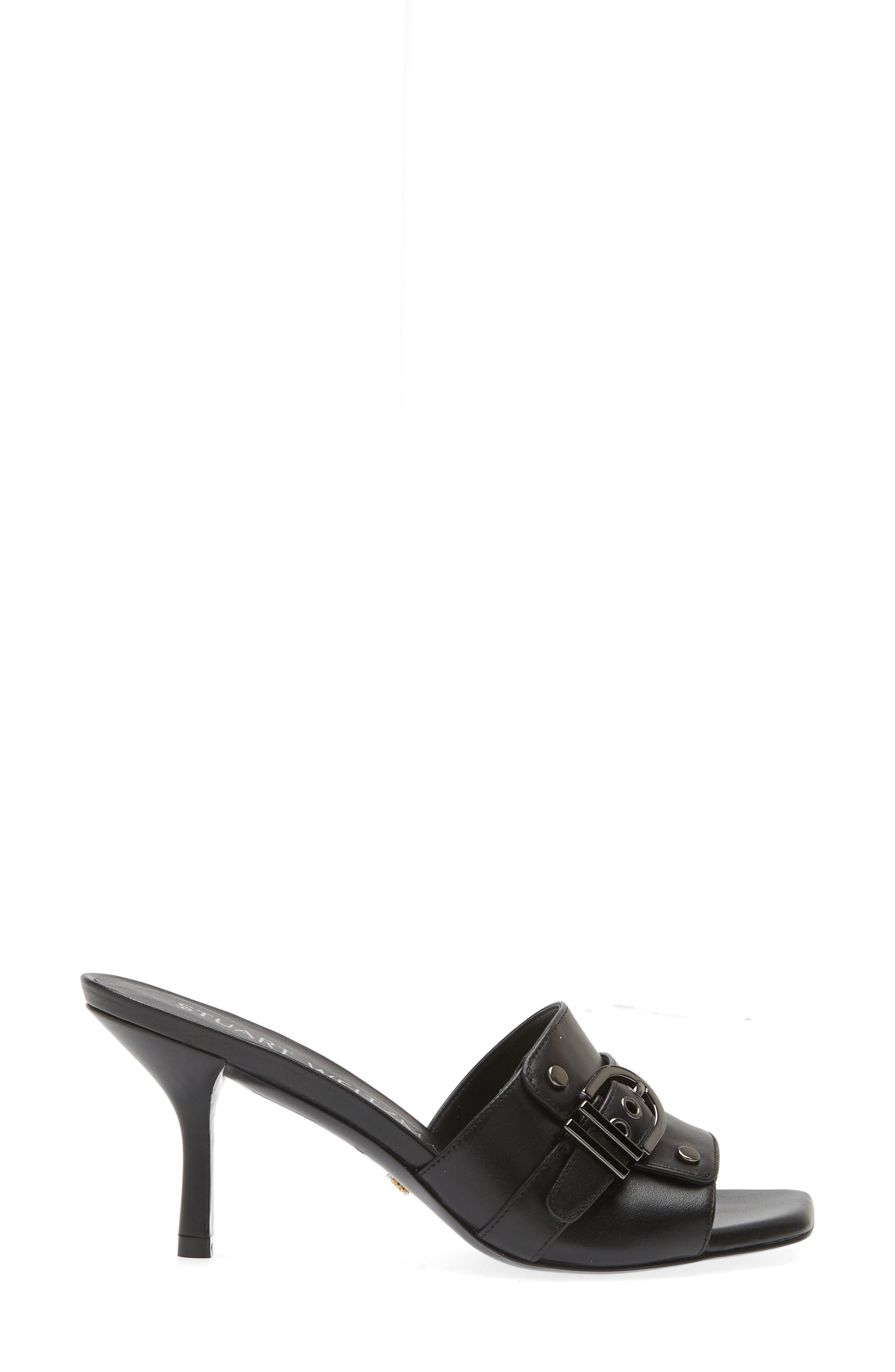 Maverick 75 Slide Sandal, Alternate, color, BLACK