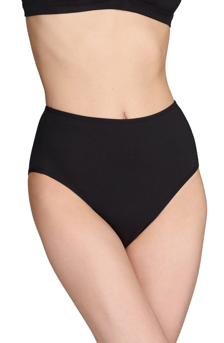CUUP The Highwaist High Cut Cotton Briefs, Main, color, 