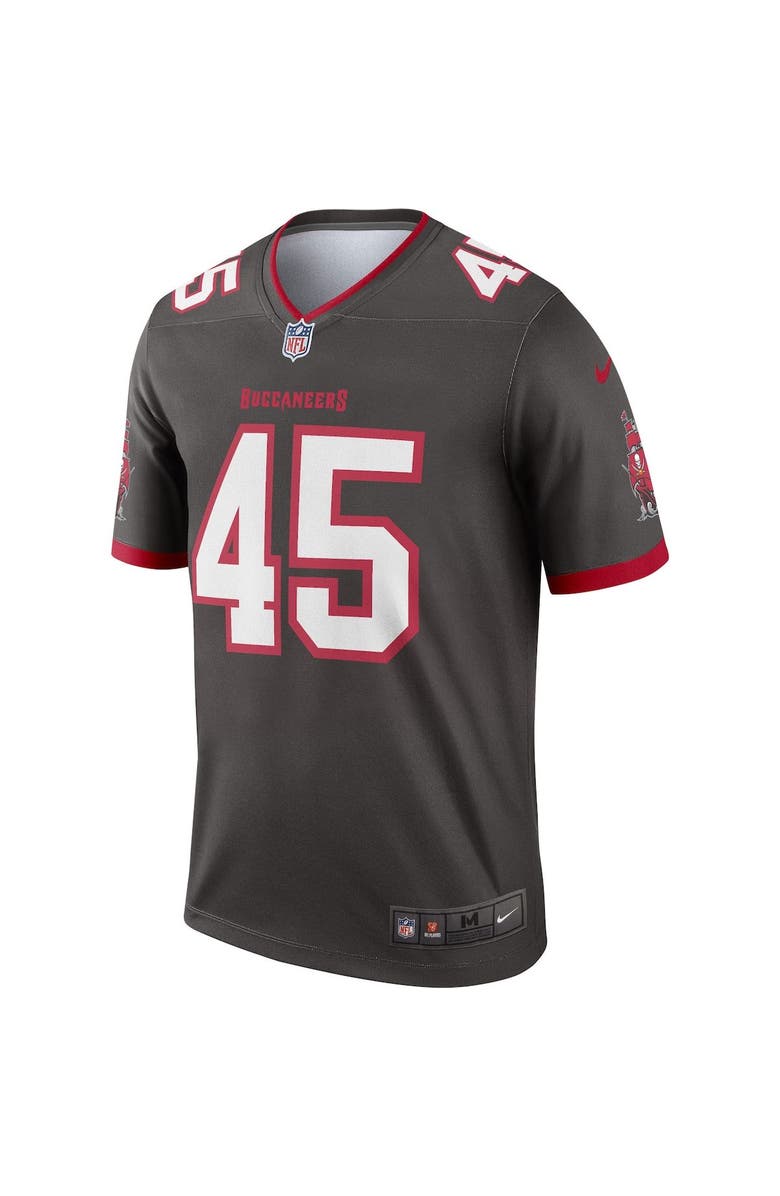 Nike Men's Nike Devin White Pewter Tampa Bay Buccaneers Alternate Legend Jersey, Alternate, color,