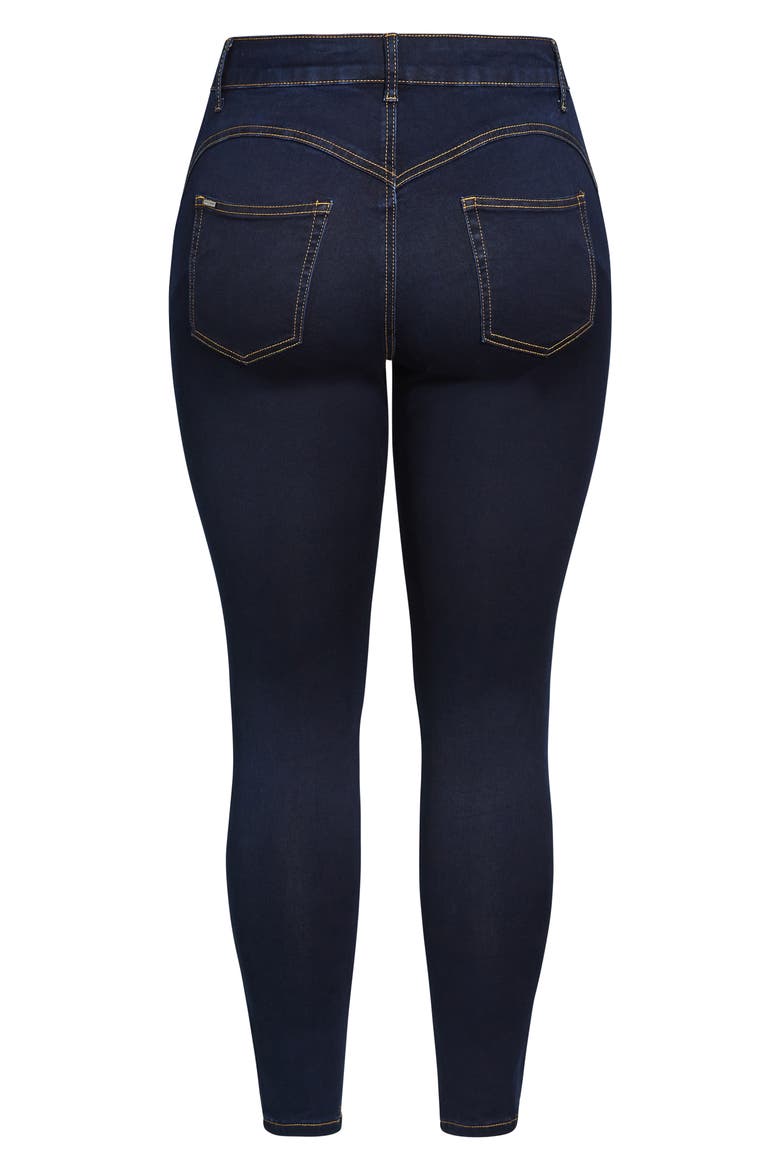 Wild Side Jeans, Alternate, color, DARK DENIM