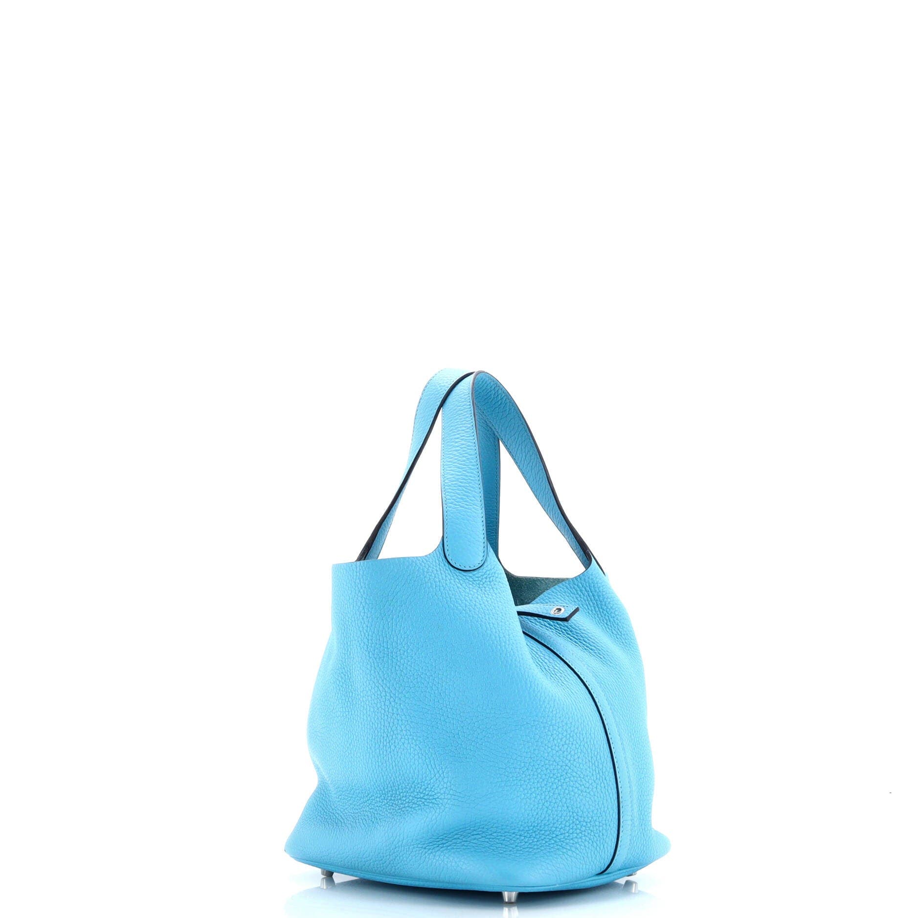 Pre-Owned Hermes Picotin Lock Bag Clemence MM, Alternate, color, 