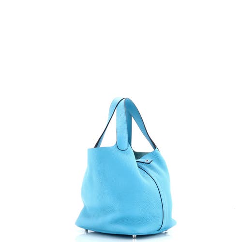 Pre-owned Hermes Hermes Picotin Lock Bag Clemence Mm