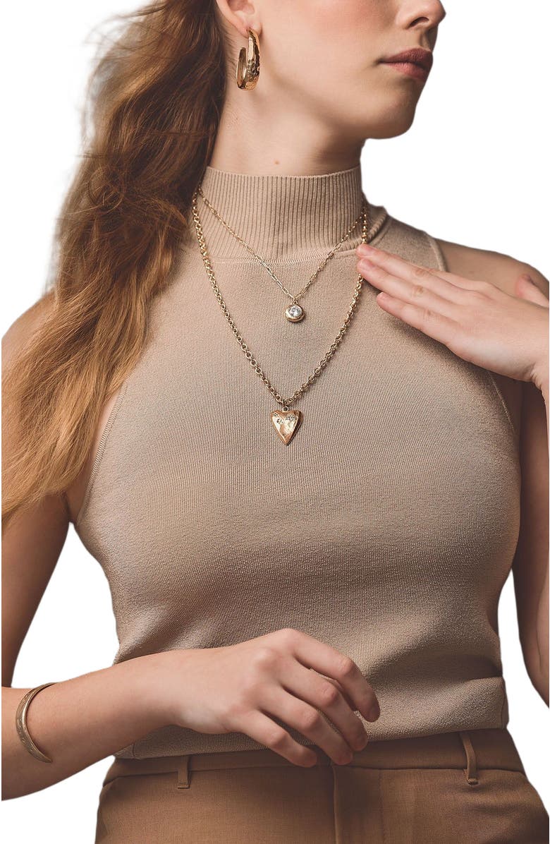 Collection 1304 Halo Bronze Earrings, Alternate, color, Bronze