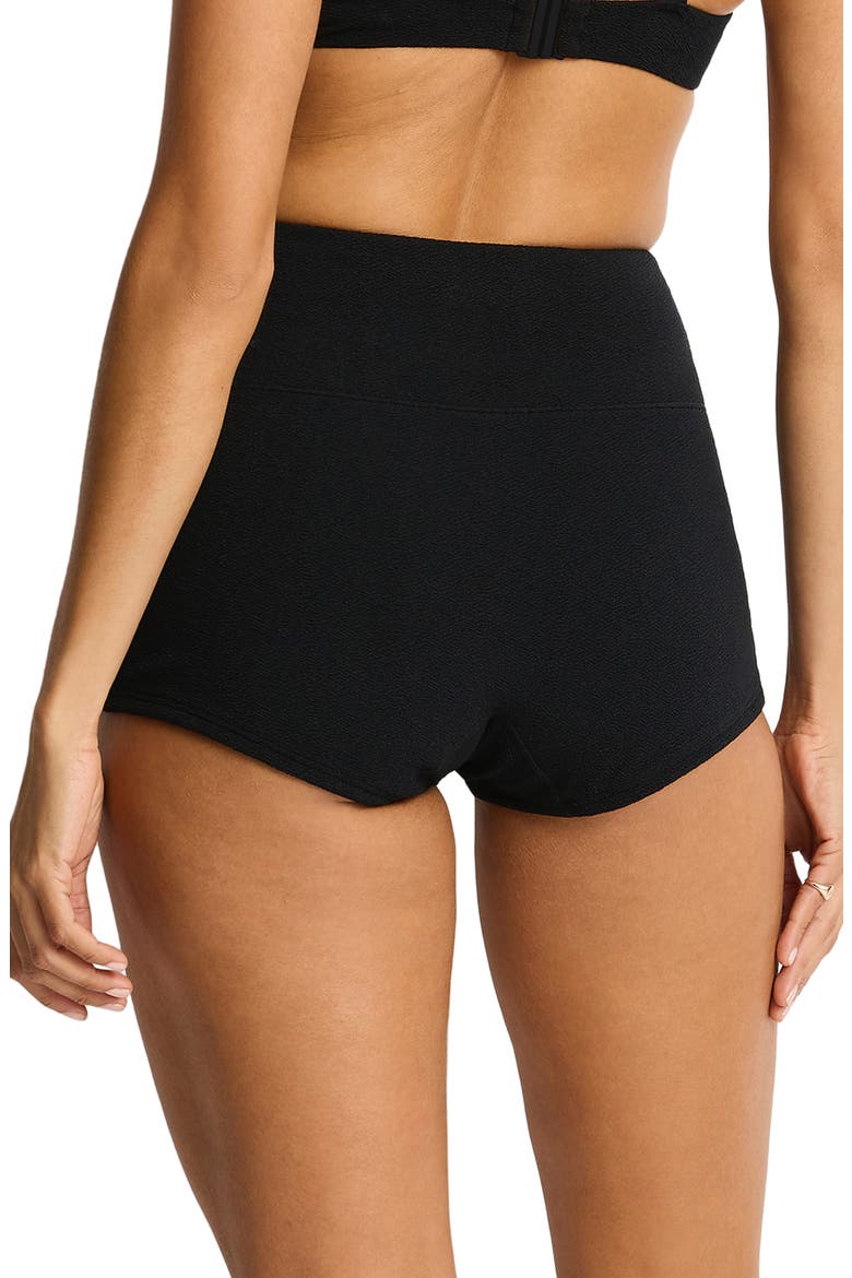 Surf Swim Shorts, Alternate, color, BLACK