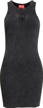 DIESEL® M-Anchorage-SL Rib Body-Con Minidress