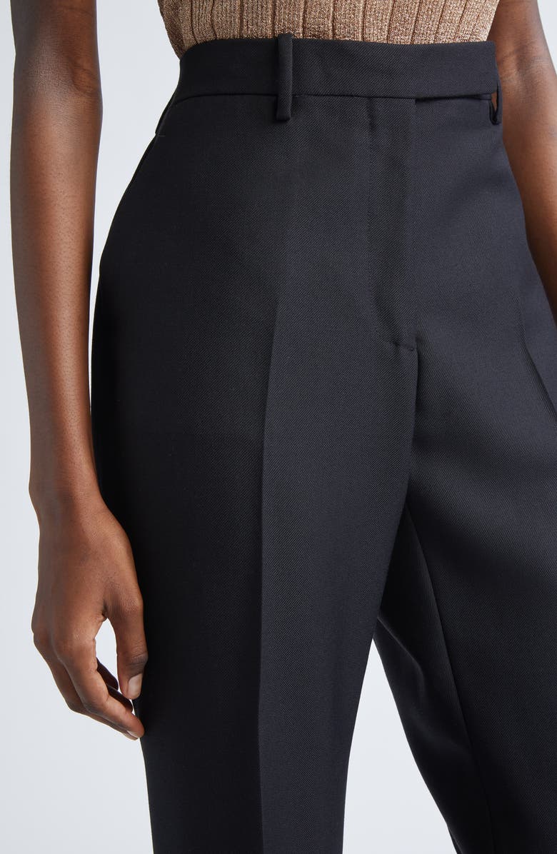 TOM FORD Virgin Wool, Mohair & Silk Pants, Alternate, color, Lb999 Black