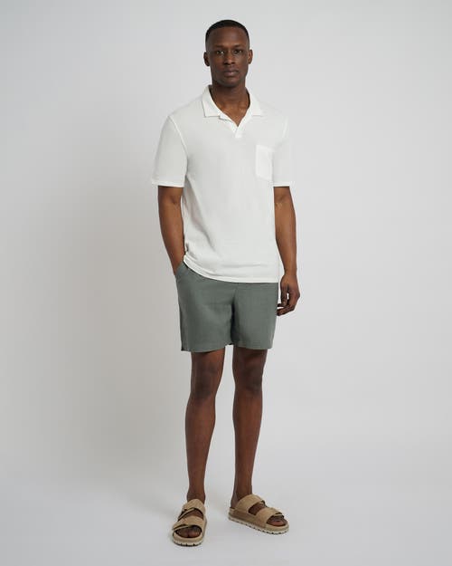 Onia Classic Pull On Linen Short 6"