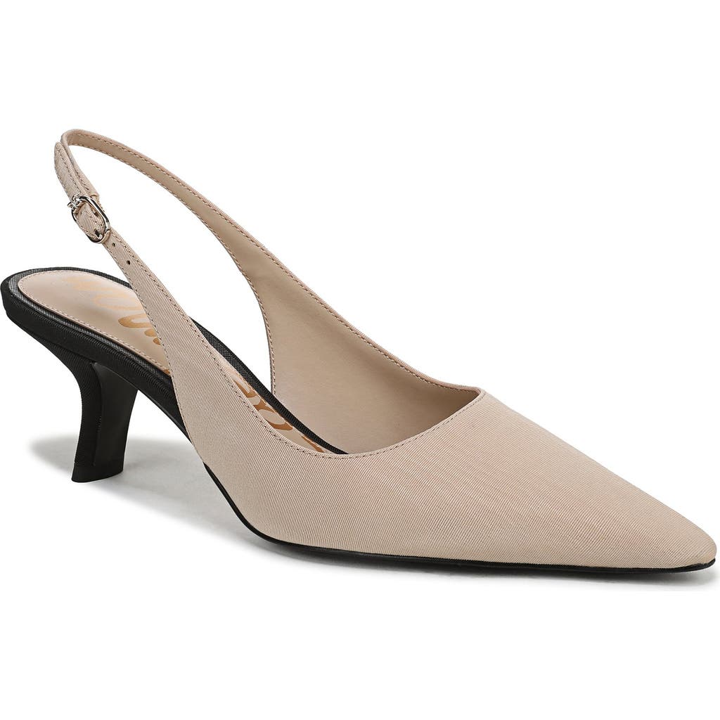 Sam Edelman Bianka Slingback Pump In Neutral