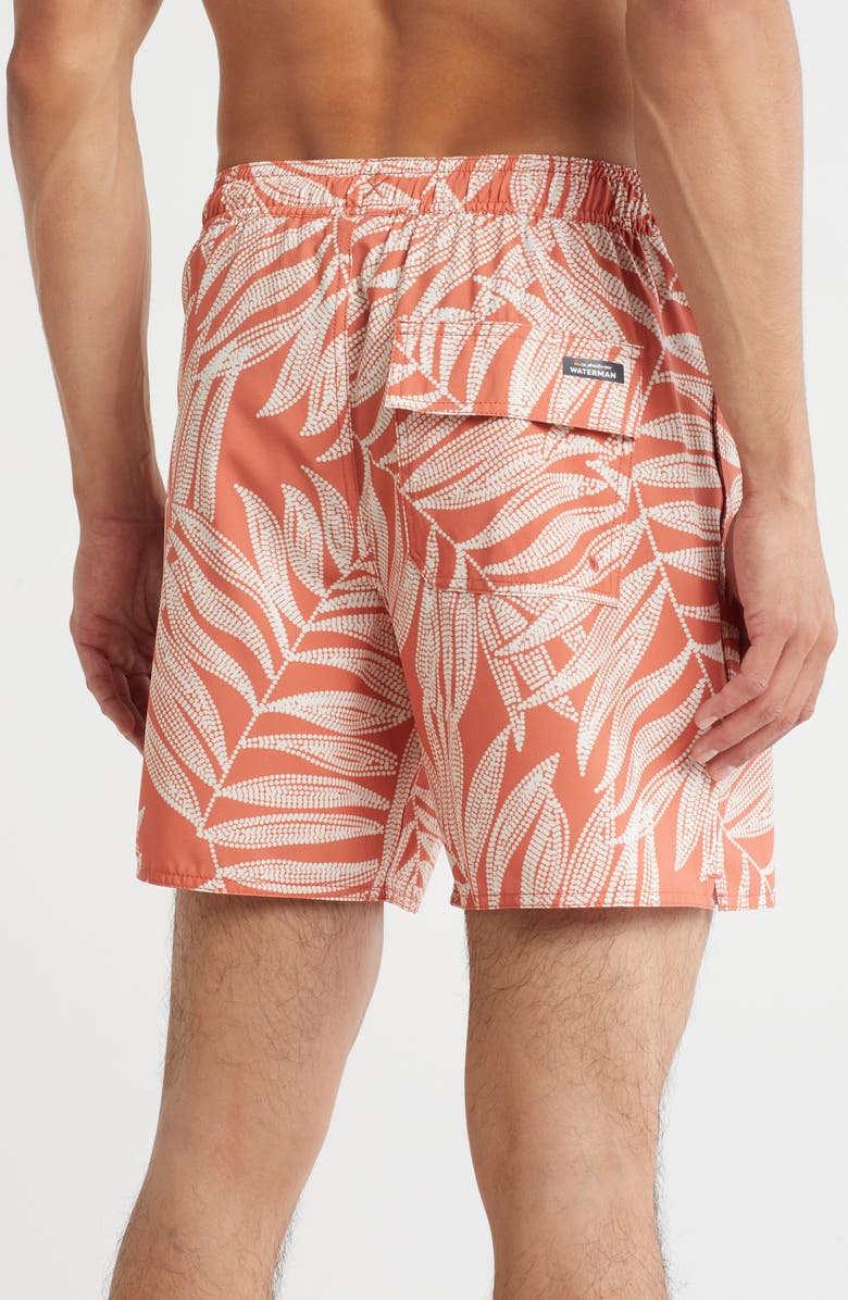 Quiksilver Palu Bay Volley Swim Trunks, Alternate, color, Apricot