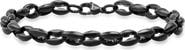 STEELTIME Men's Ion-Plated Stainless Steel Chain Bracelet