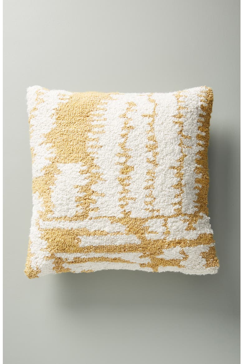 Anthropologie Jordana Accent Pillow, Main, color, OCHRE