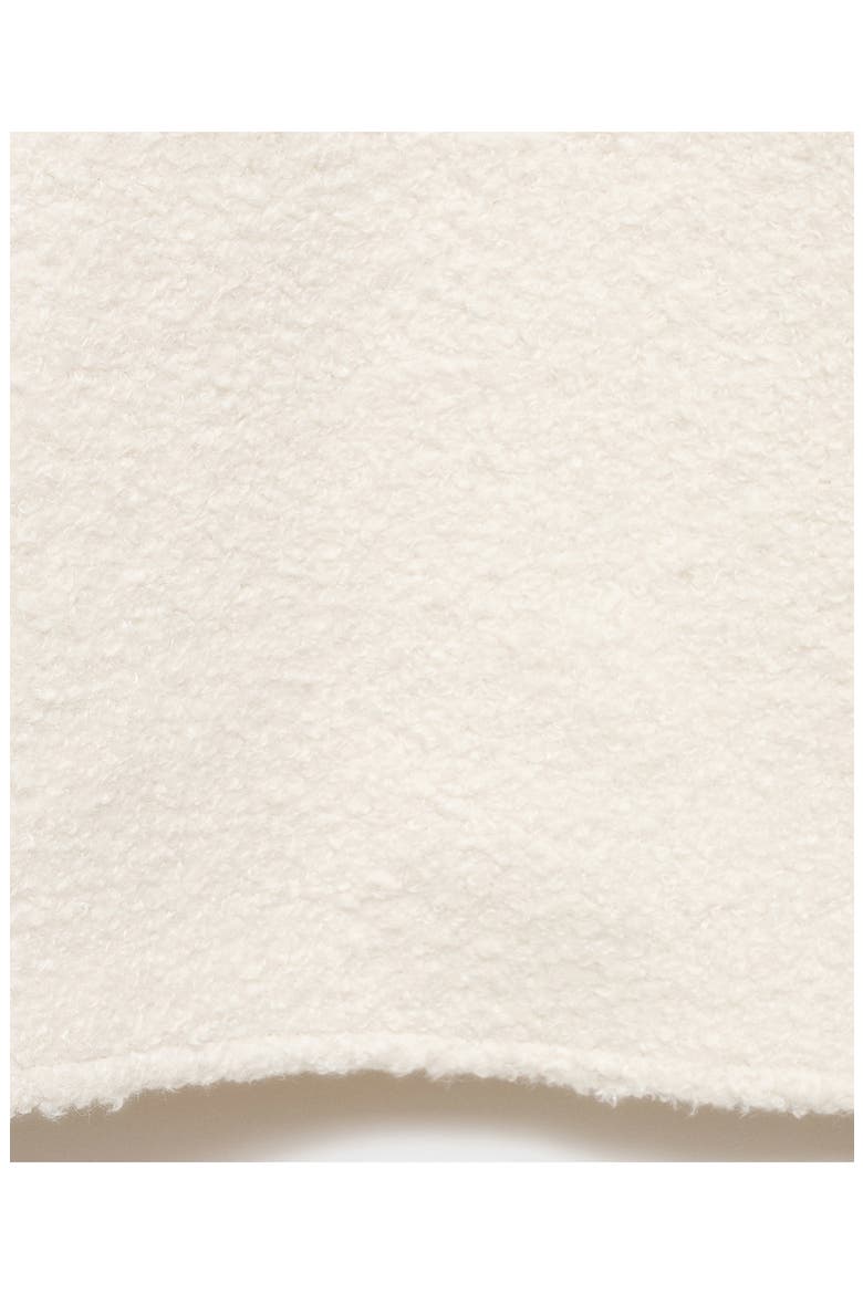 Bouclé Midi Sweater Skirt, Alternate, color, ECRU