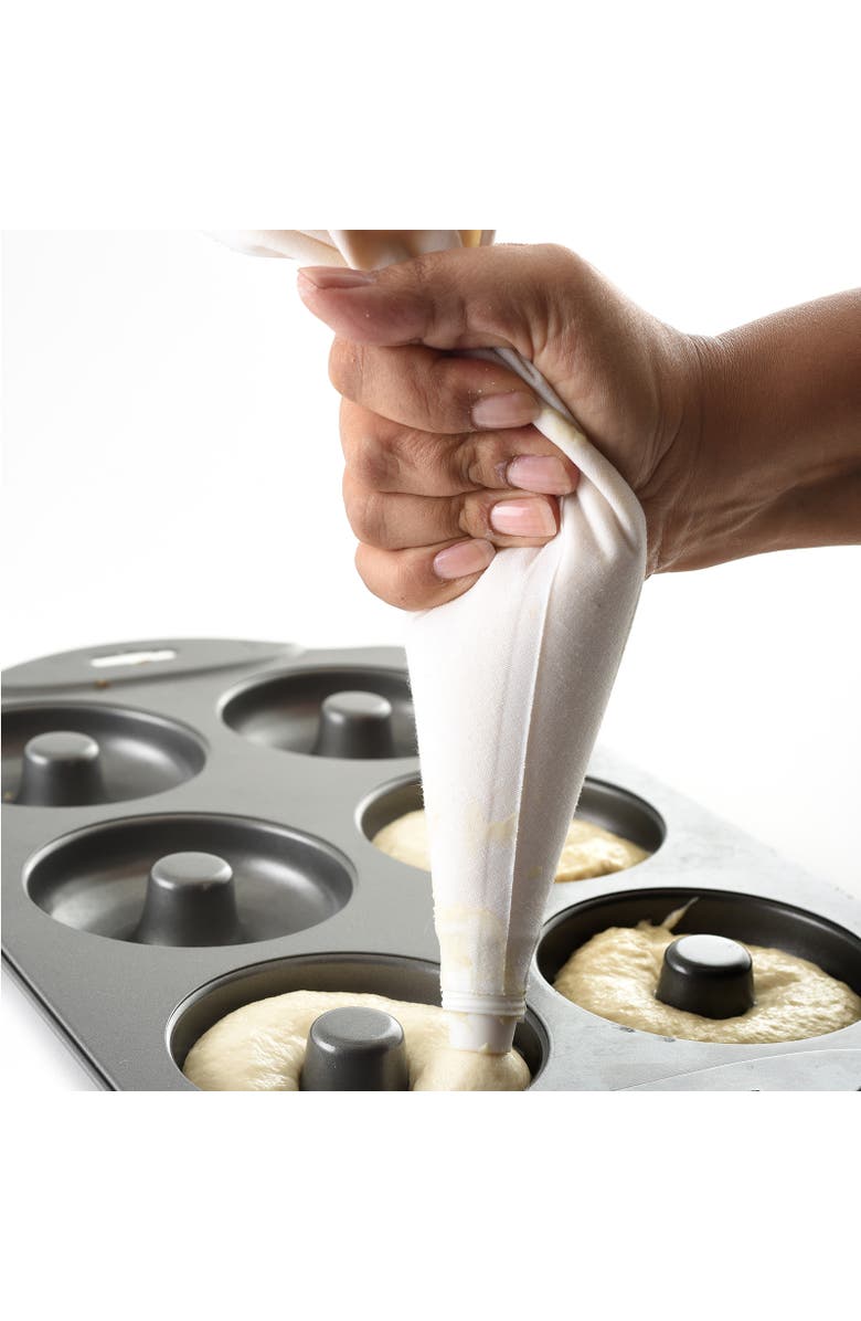 Norpro Nonstick 6-Cavity Donut Pan, Alternate, color, Black