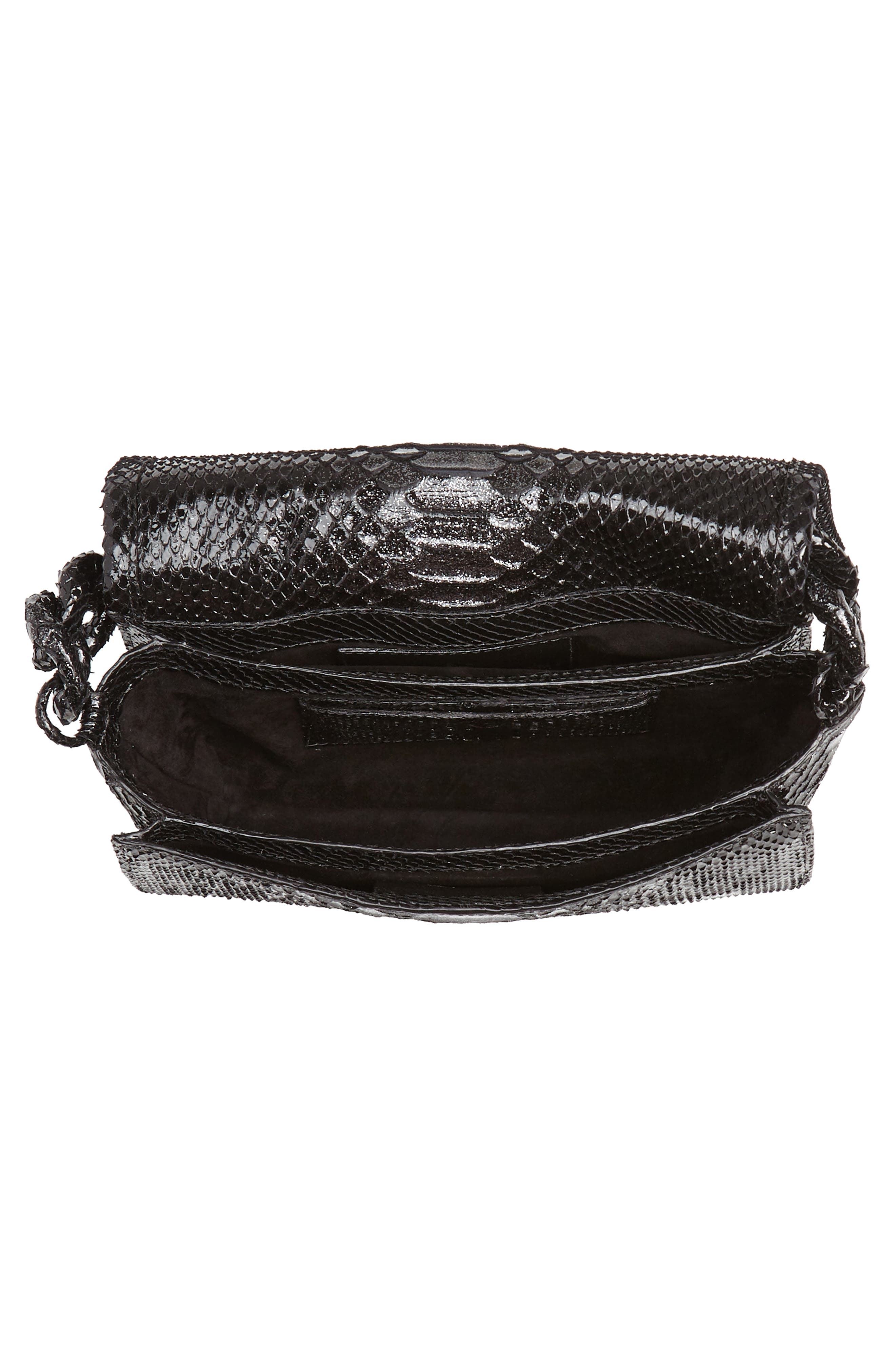 Nancy Gonzalez Small Carrie Genuine Crocodile Metallic Clutch, Alternate, color, 