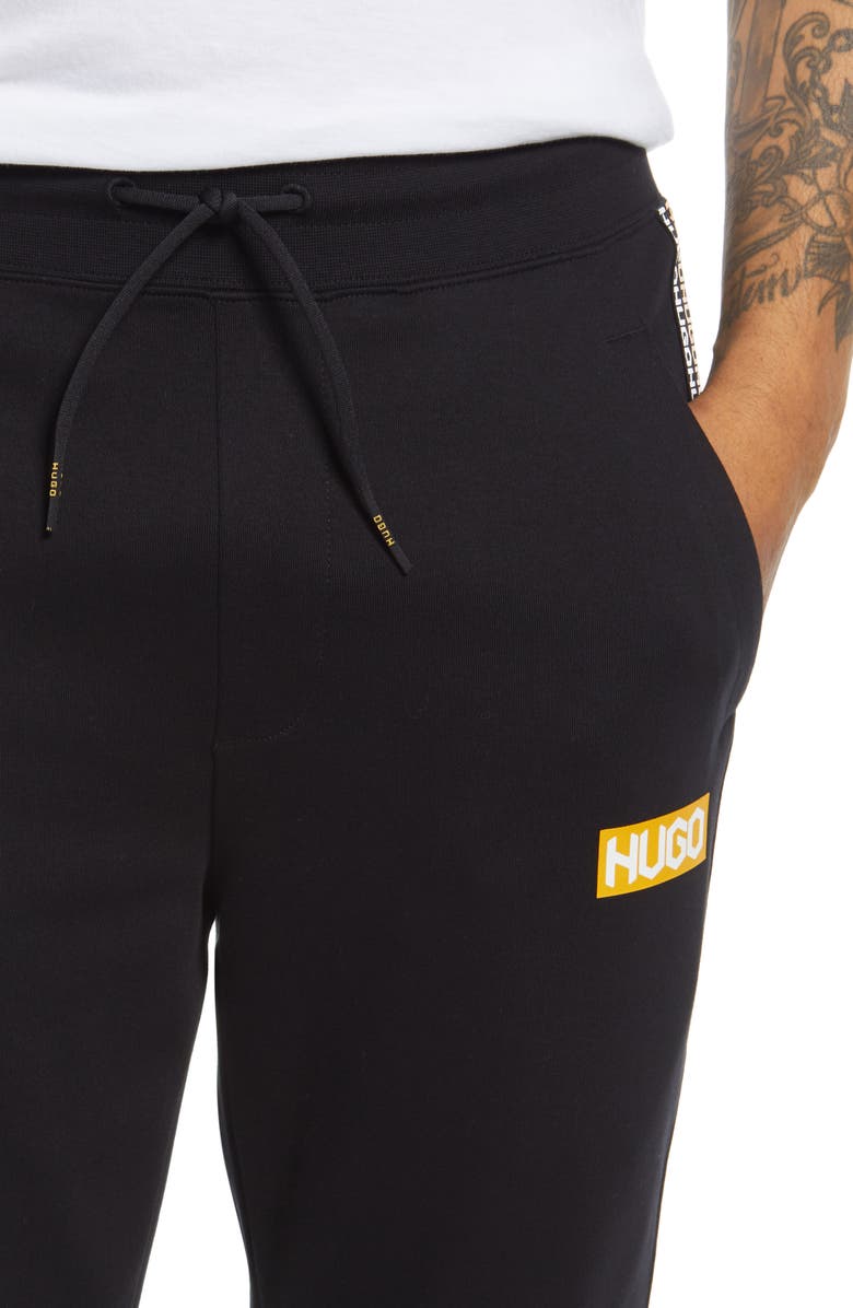 HUGO Donburi Logo Sweatpants, Alternate, color, 
